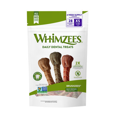 Whimzees, Daily Dental - 7.4 oz - 28 pc