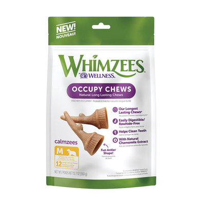 Whimzees, Occupy Chews - Medium - 12 pc