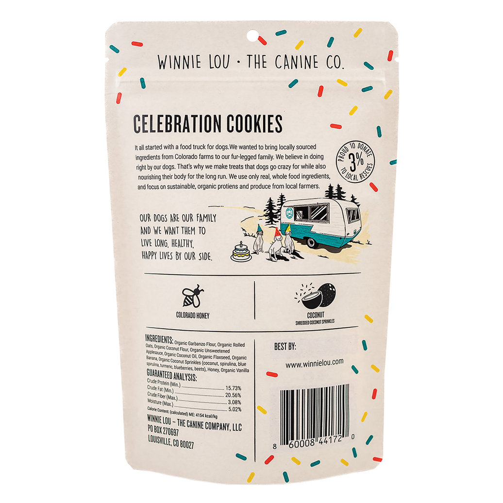 View larger image of Winnie Lou, Celebration Cookies - 113 g