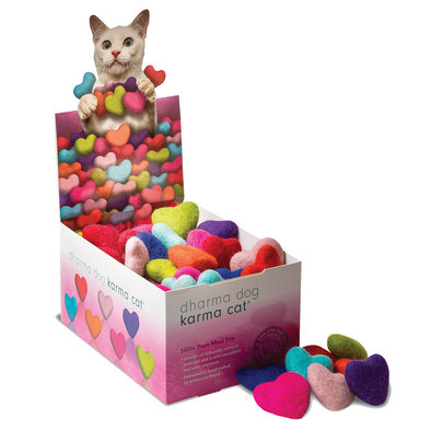 Wool Pet Toy - Hearts