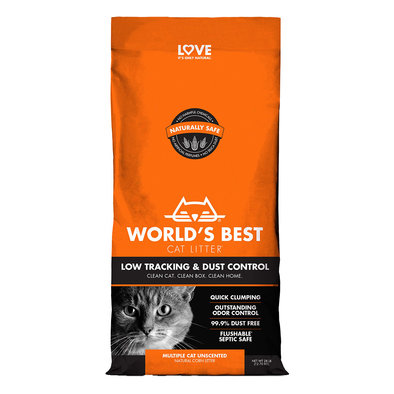 World's Best, Cat Litter, Low Tracking & Dust Control