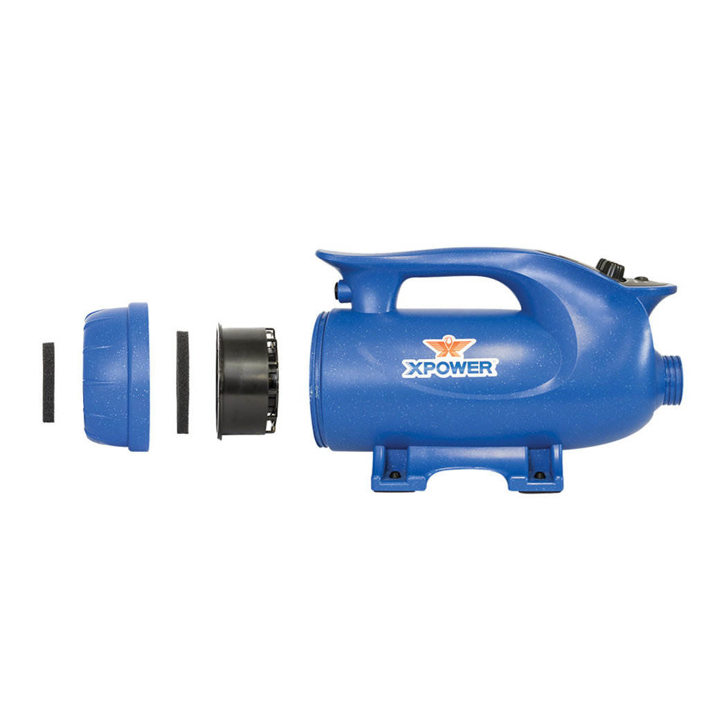 View larger image of XPower Canada, B-8 Elite Pro Force Dryer - Blue