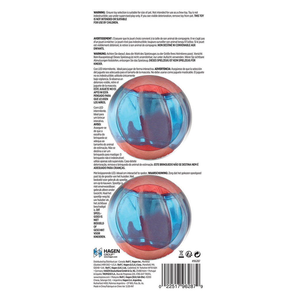 View larger image of Zeus, Duo Ball - LED - 2pk