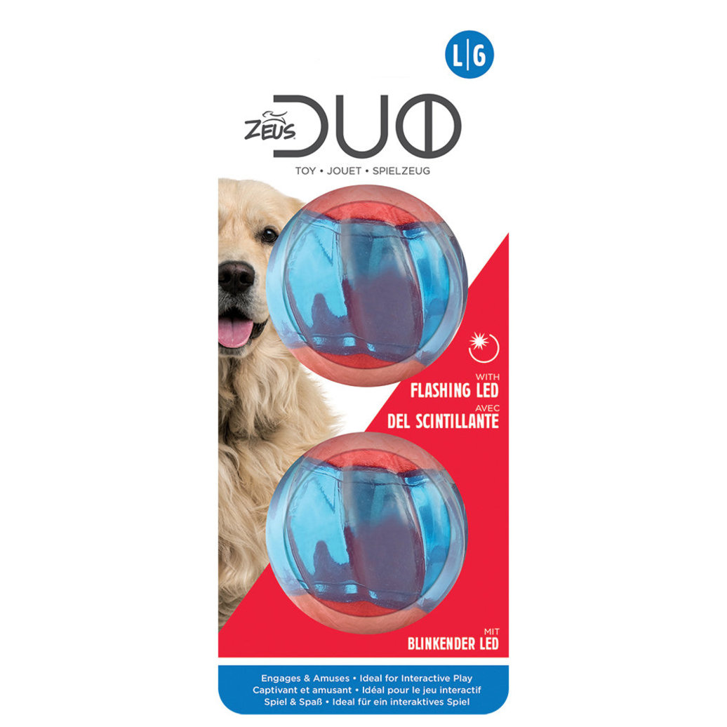 View larger image of Zeus, Duo Ball - LED - 2pk