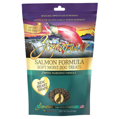 Zignature, Soft Moist Treats - Salmon - 113 g - Dog Treats