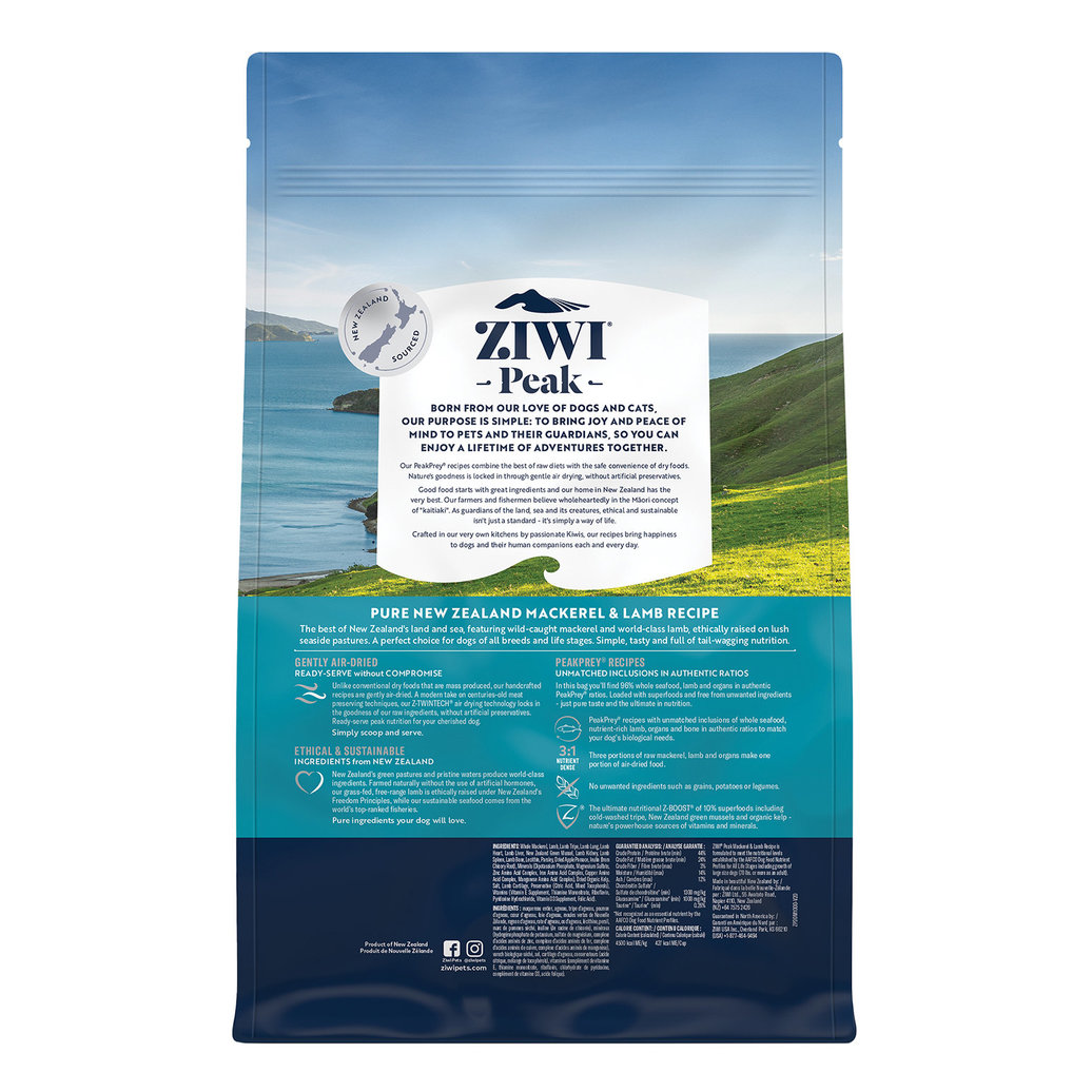 View larger image of Ziwi, Air Dried Mackerel & Lamb