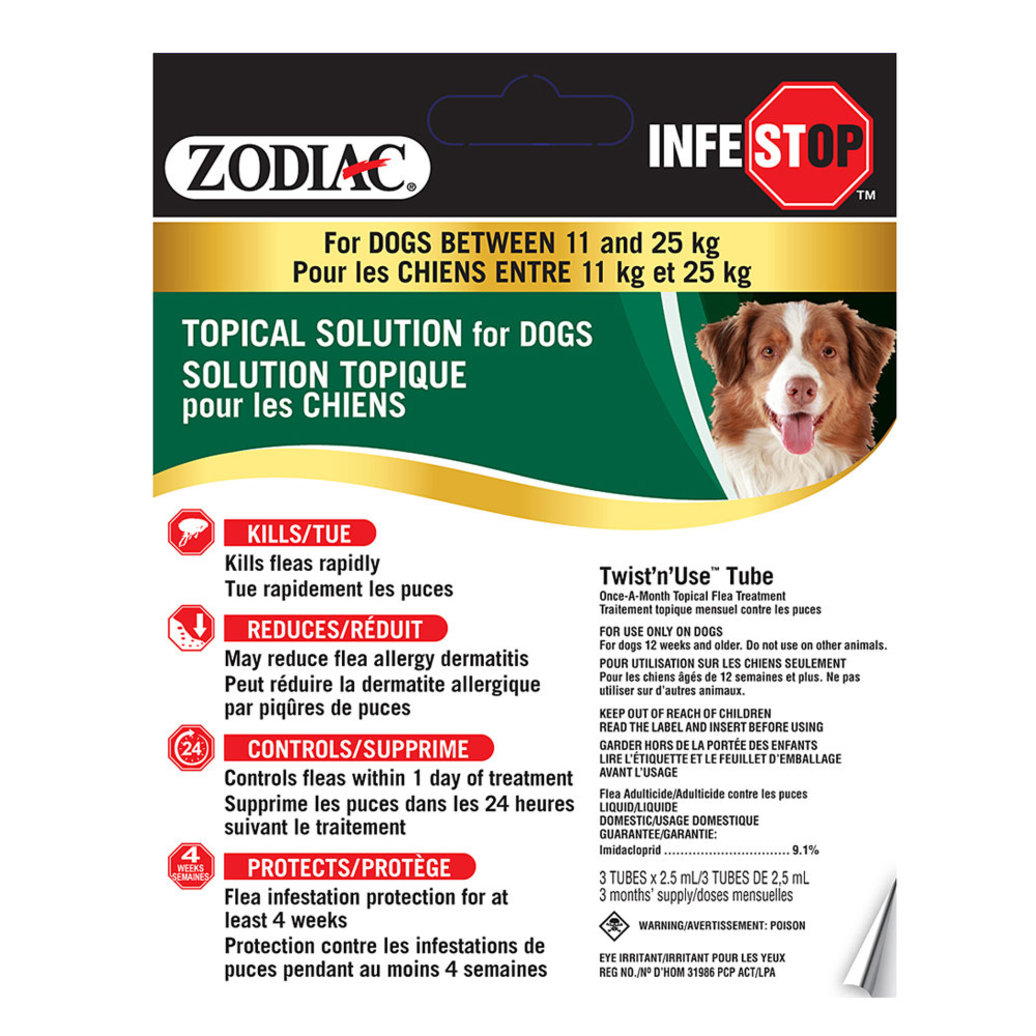 View larger image of Zodiac, Infestop for Dogs