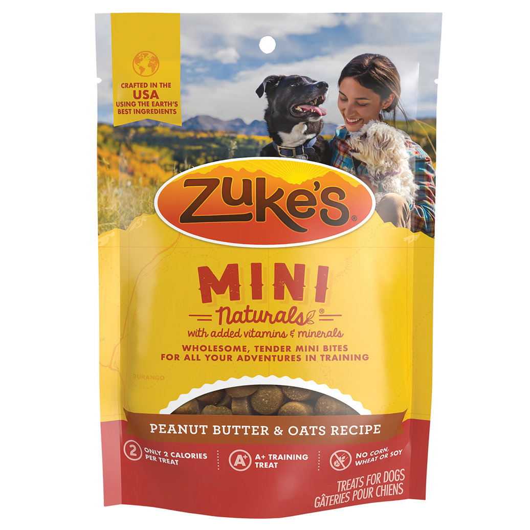 View larger image of Zuke's, Mini Naturals Hearts - Peanut Butter & Oats - 142 g
