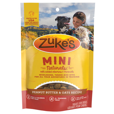 Zuke's, Mini Naturals Hearts - Peanut Butter & Oats - 142 g