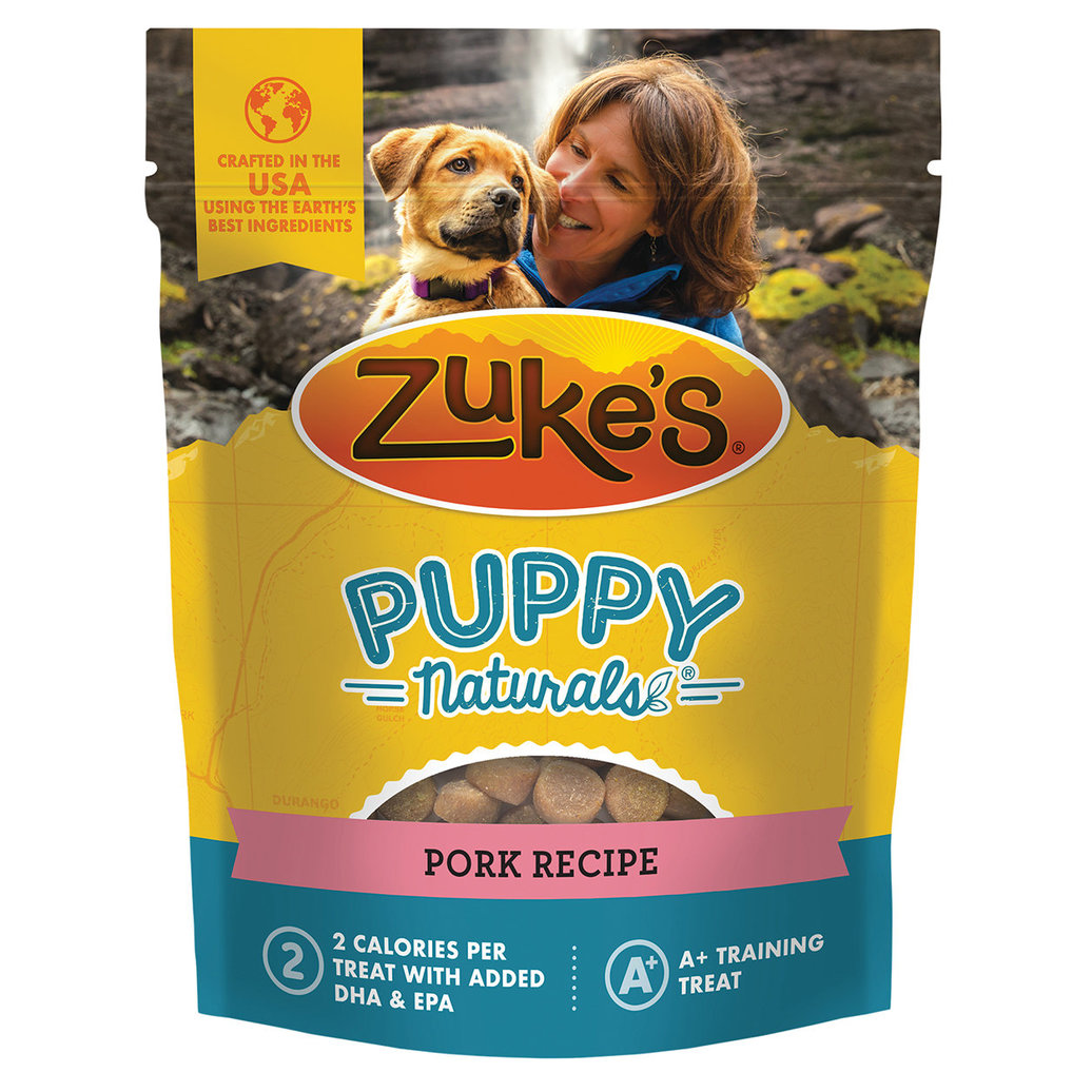 View larger image of Zuke's, Puppy Naturals, Moist Dog Treats Pork - 5 oz
