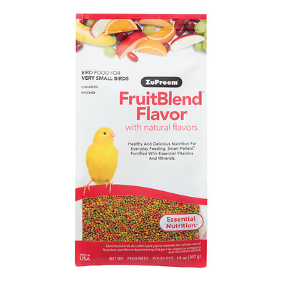 Zupreem, Fruitblend with Natural Fruit Flavours, Canary &Finch - .875 lb