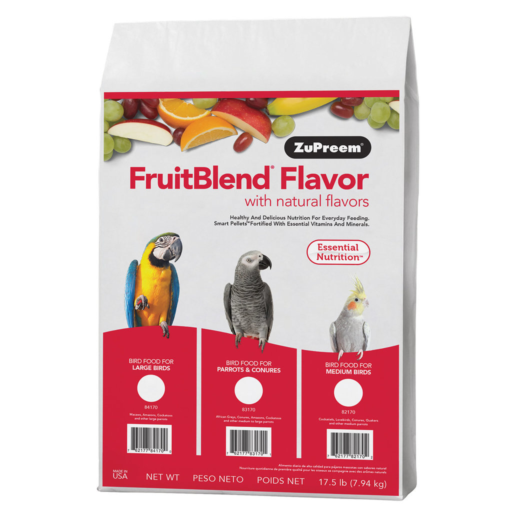 View larger image of Zupreem, Fruitblend with Natural Fruit Flavours, Parrot & Conure
