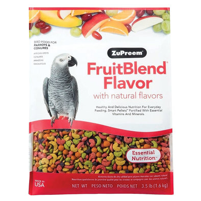 Zupreem, Fruitblend with Natural Fruit Flavours, Parrot & Conure